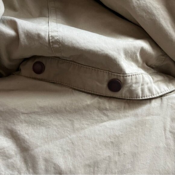 Timberland Mount Mansfield Short Hooded Parka in Sand Sz M - Picture 4 of 10